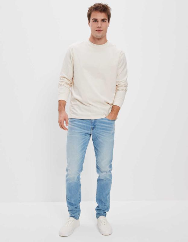 AE AirFlex+ Athletic Fit Jean - Blue Daylight, 36 X 32 