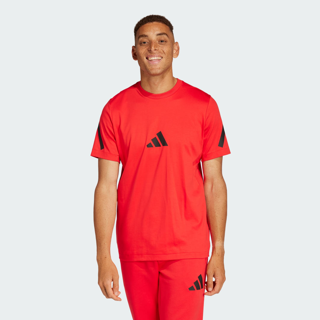adidas adidas Z.N.E. Tee Lifestyle A/XS Men Pure Ruby