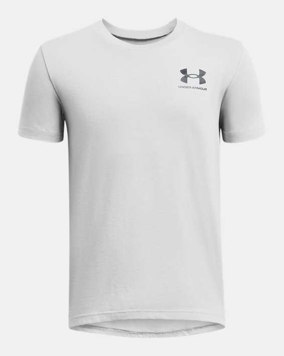 UA Left Chest Logo Boys' Short Sleeve
