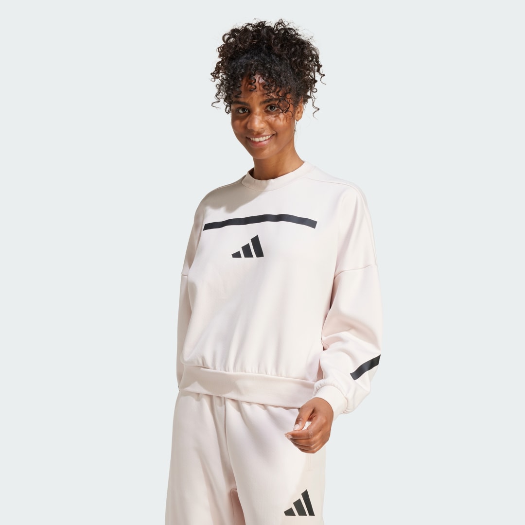 adidas adidas Z.N.E. Sweatshirt Lifestyle A/2XS Women Wonder Quartz