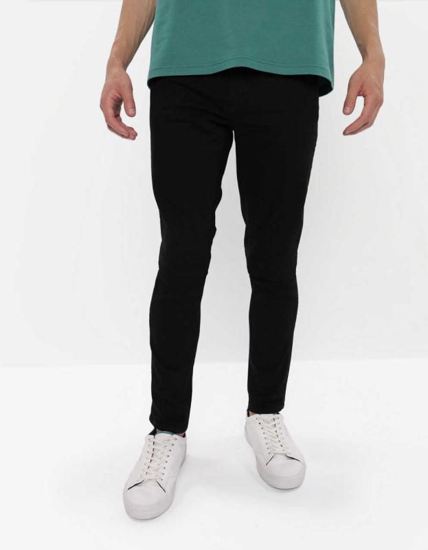 AE AirFlex+ Skinny Cropped Jean - Black, 34W x 30L 
