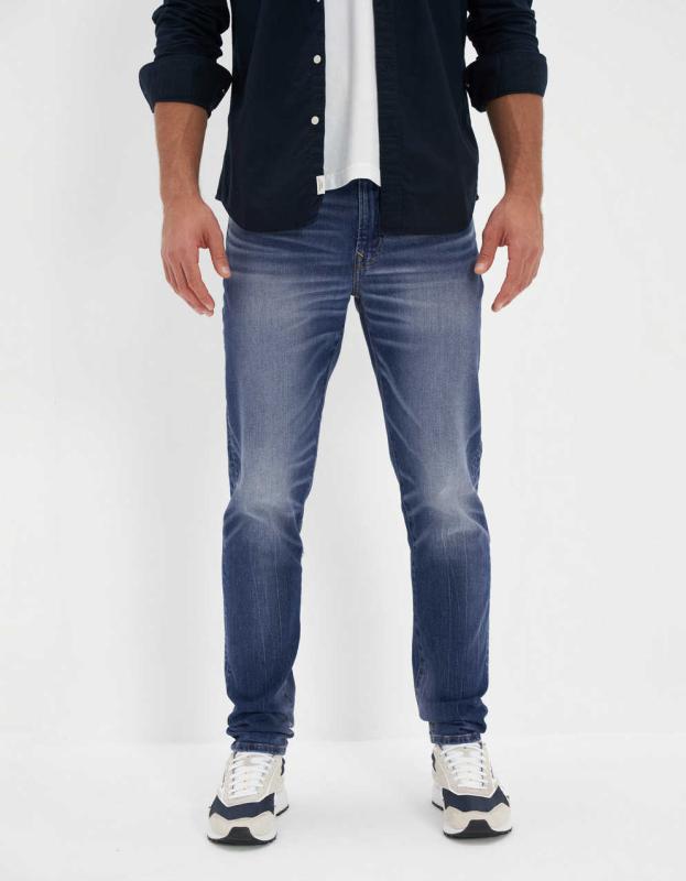 AE AirFlex+ Athletic Skinny Jean - Medium Wash, 31W x 30L 