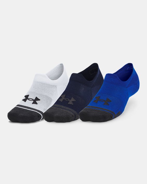 UA Performance Tech Ultra Low Unisex 3-Pack Tab Socks