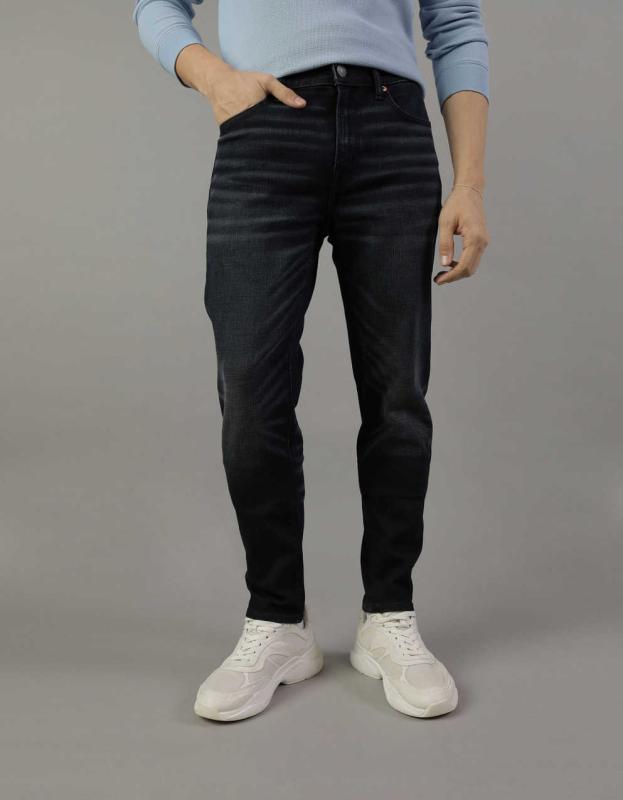 AE AirFlex+ Athletic Skinny Jean - Blue Black, 34 X 32 