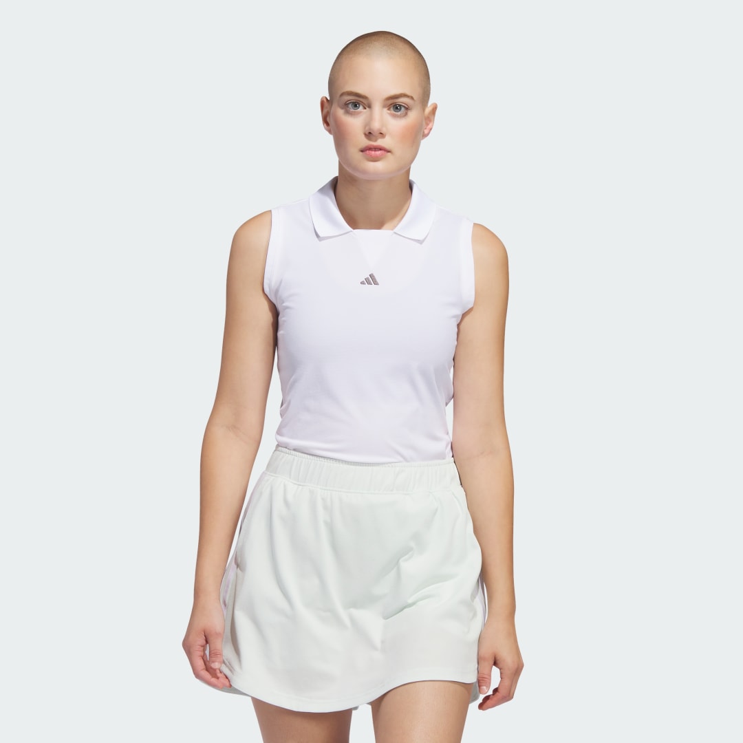 adidas Ultimate365 Twistknit Polo Shirt Golf A/M Women White