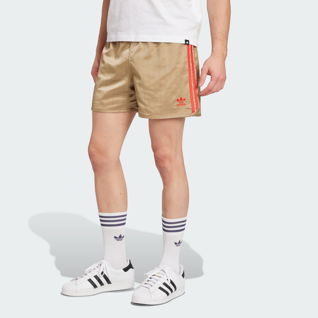 adidas David Beckham Originals 3-Stripes Shorts Football A/XS Men Hemp