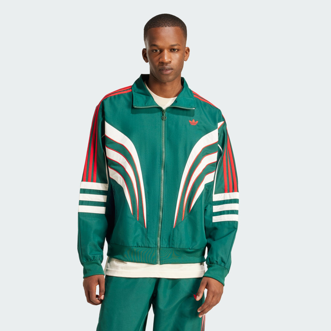 adidas Atlanta Track Top Lifestyle A/XS Men Green / White