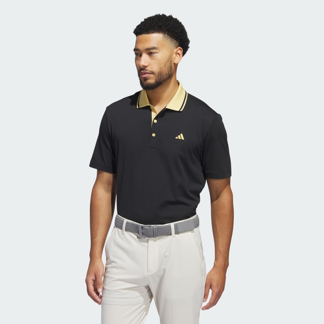 adidas Ultimate365 Tour Twistknit Polo Shirt Golf A/3XL Men Black