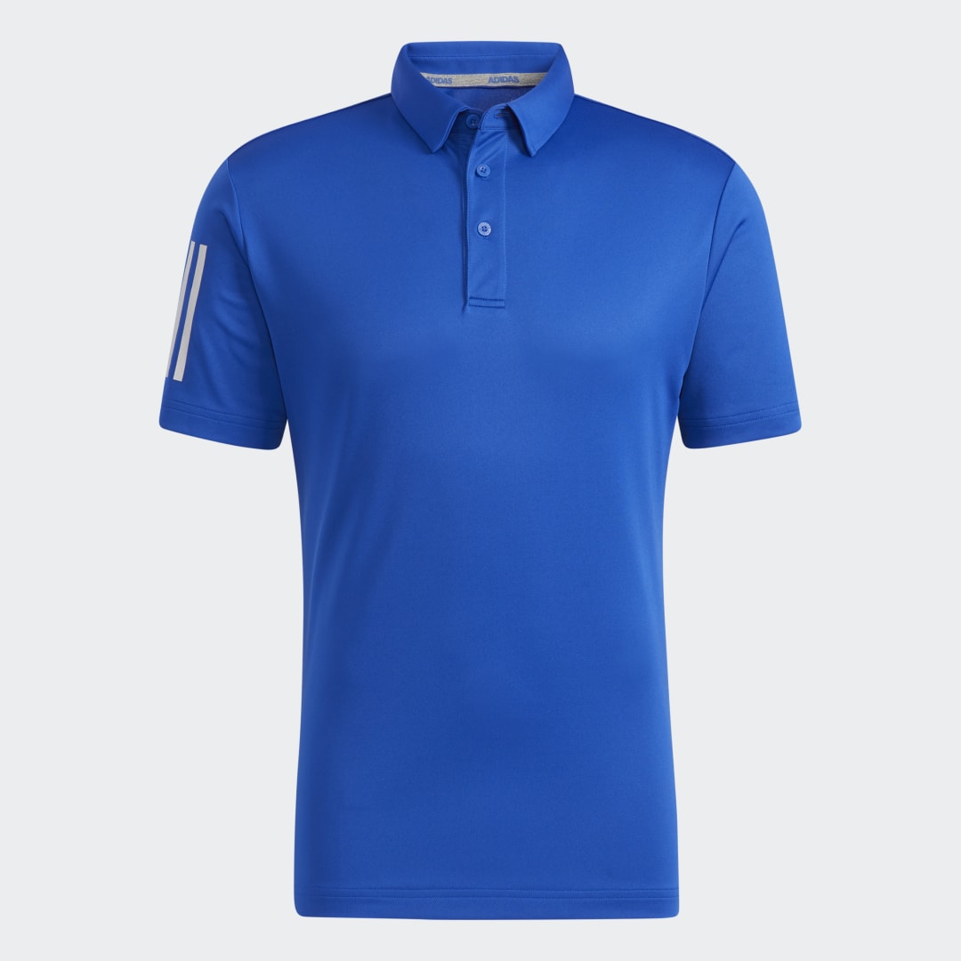 adidas AEROREADY Short Sleeve Polo Shirt Golf J/XO Men Royal Blue