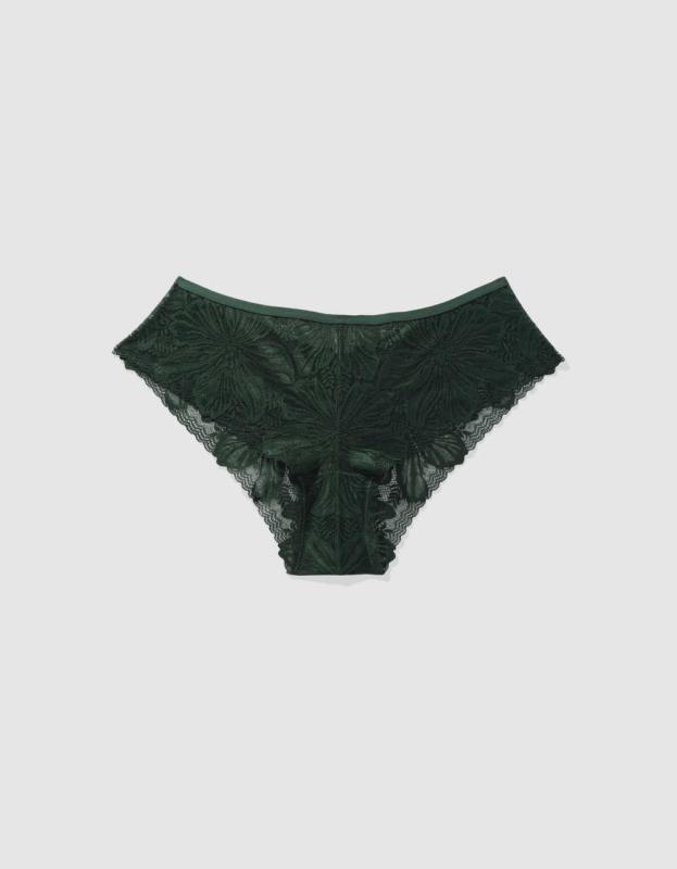 Show Off Tropicool Lace Cheeky Underwear - Sycamore, L 