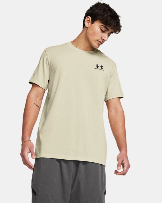 UA Logo Embroidered Heavyweight Men's Short Sleeve