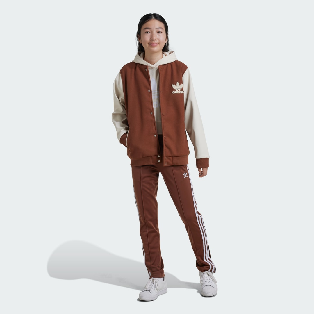 adidas Adicolor SST Open Hem Slim Track Pants Kids Lifestyle 146 Kids Preloved Brown