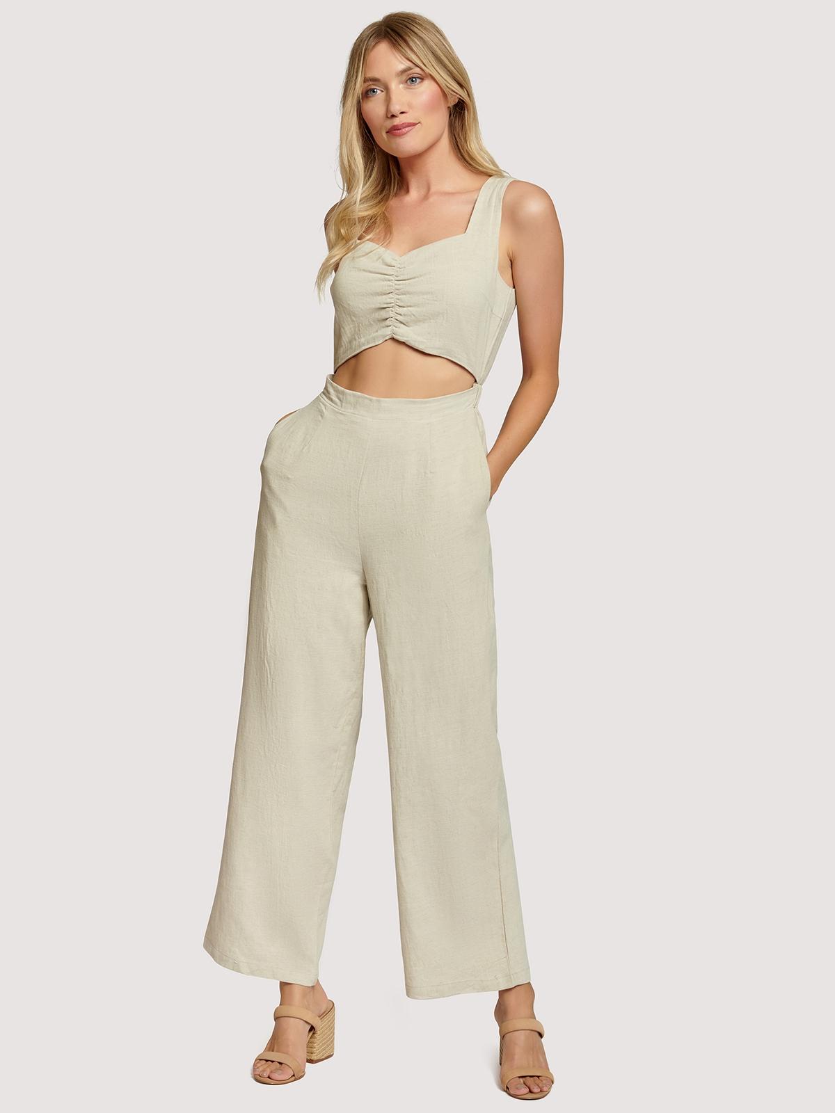 Coastal Dream Jumpsuit - Oatmeal