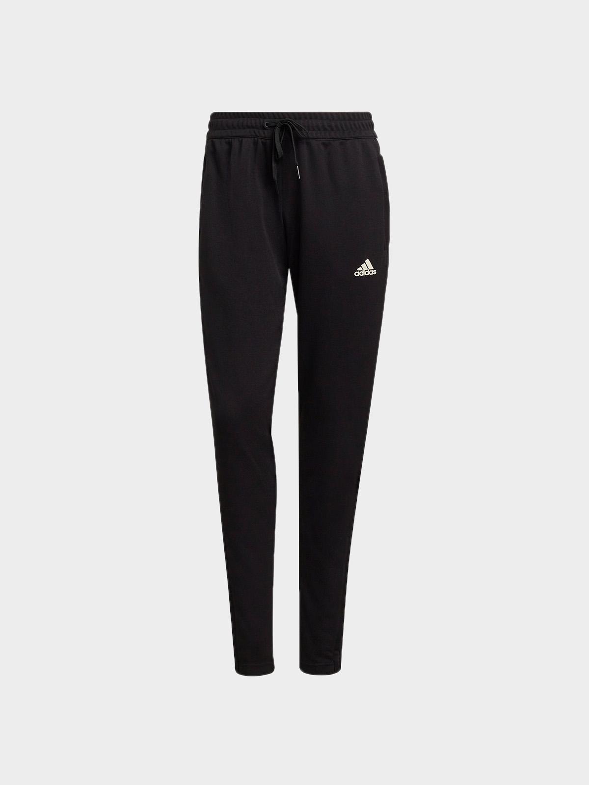 AEROREADY Sereno Cut 3-Stripes Slim Tapered Pants - Black/White