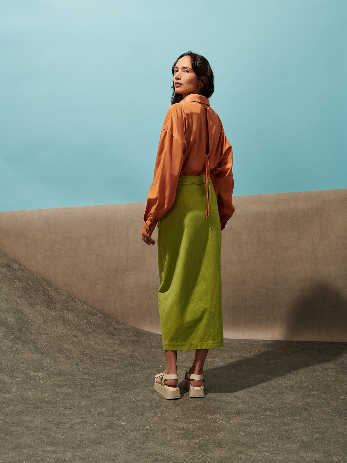 Sigma Flip Shirt - Orange