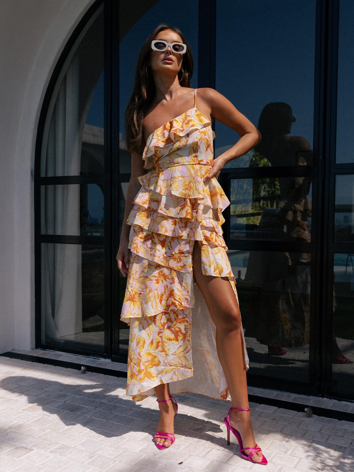 Tropicana Maxi Dress - Citrus