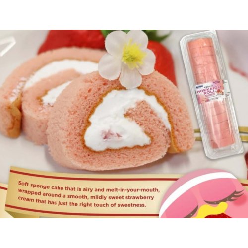 Hokkaido Strawberry Roll