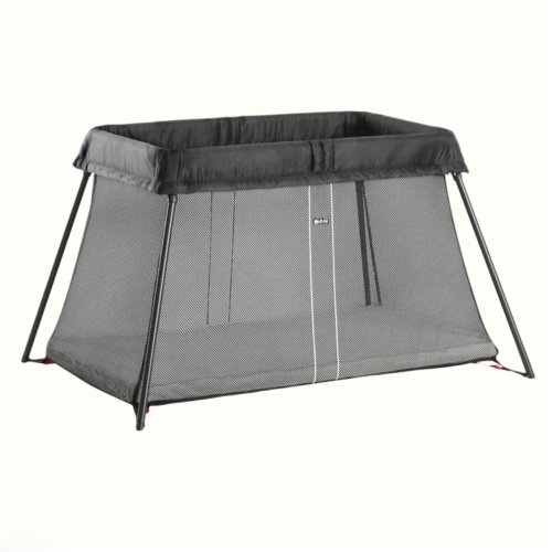 BabyBjorn Travel Crib Light - Black, Mesh