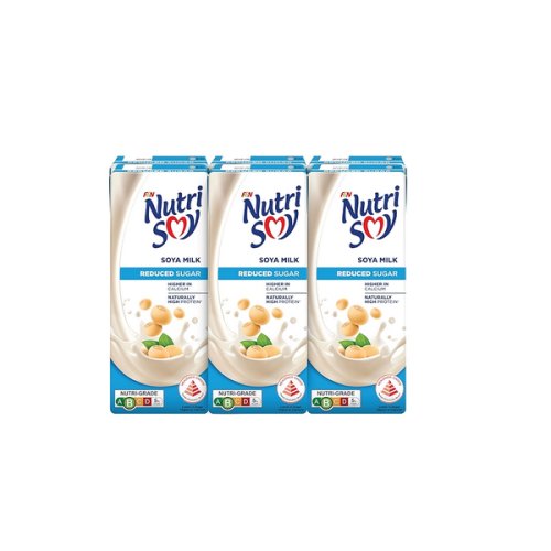 NutriSoy UHT Plain Soy Milk (6s x 250ml)