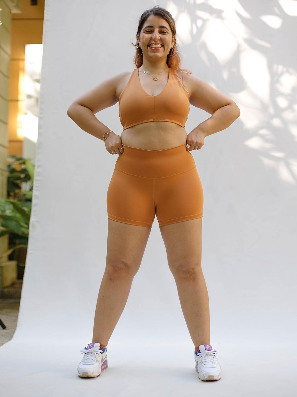 In My Element Shorts - Marigold