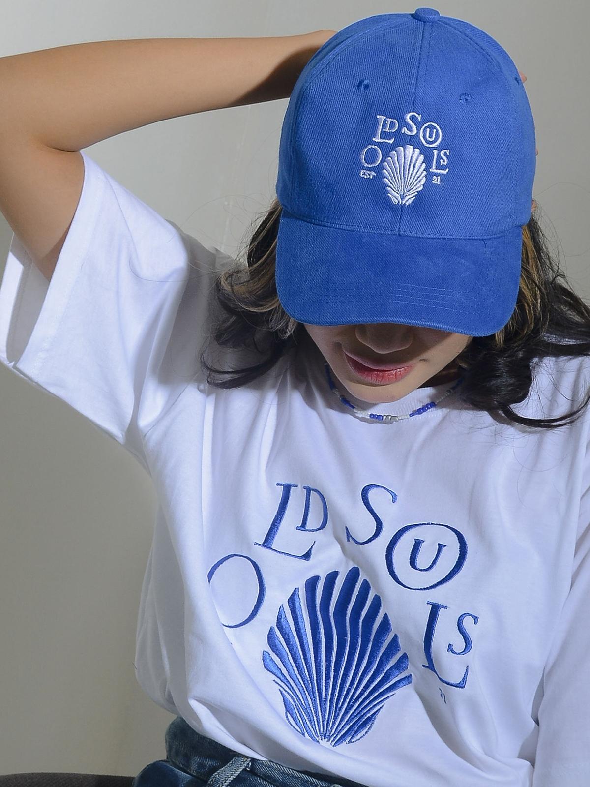 Old Souls Embroidery Cap - Blue