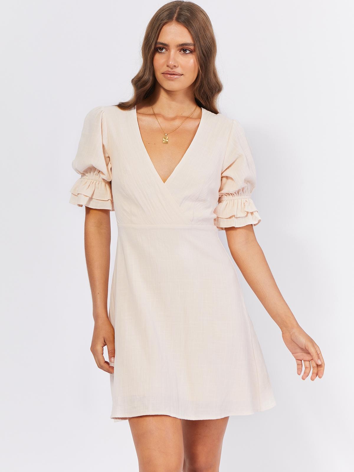 Amina MIini Dress - Dusty Pink