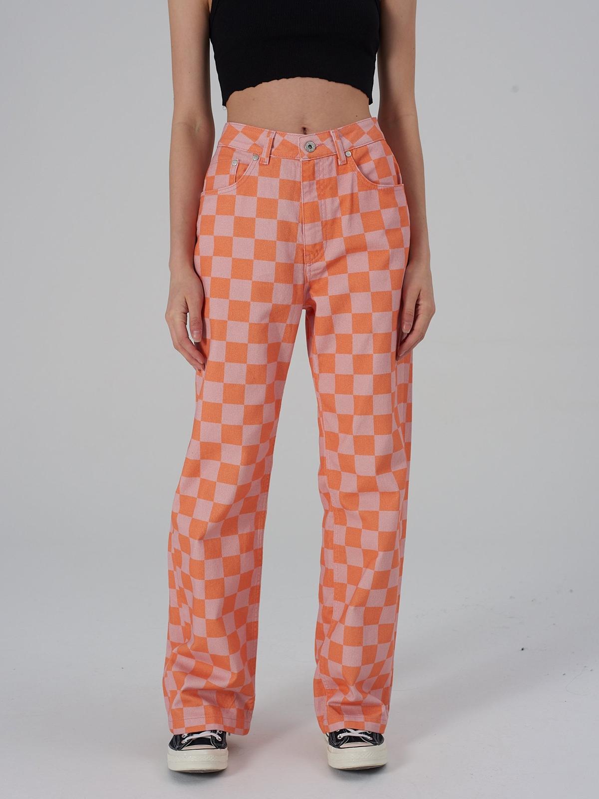 Rook Jean - Orange/Pink