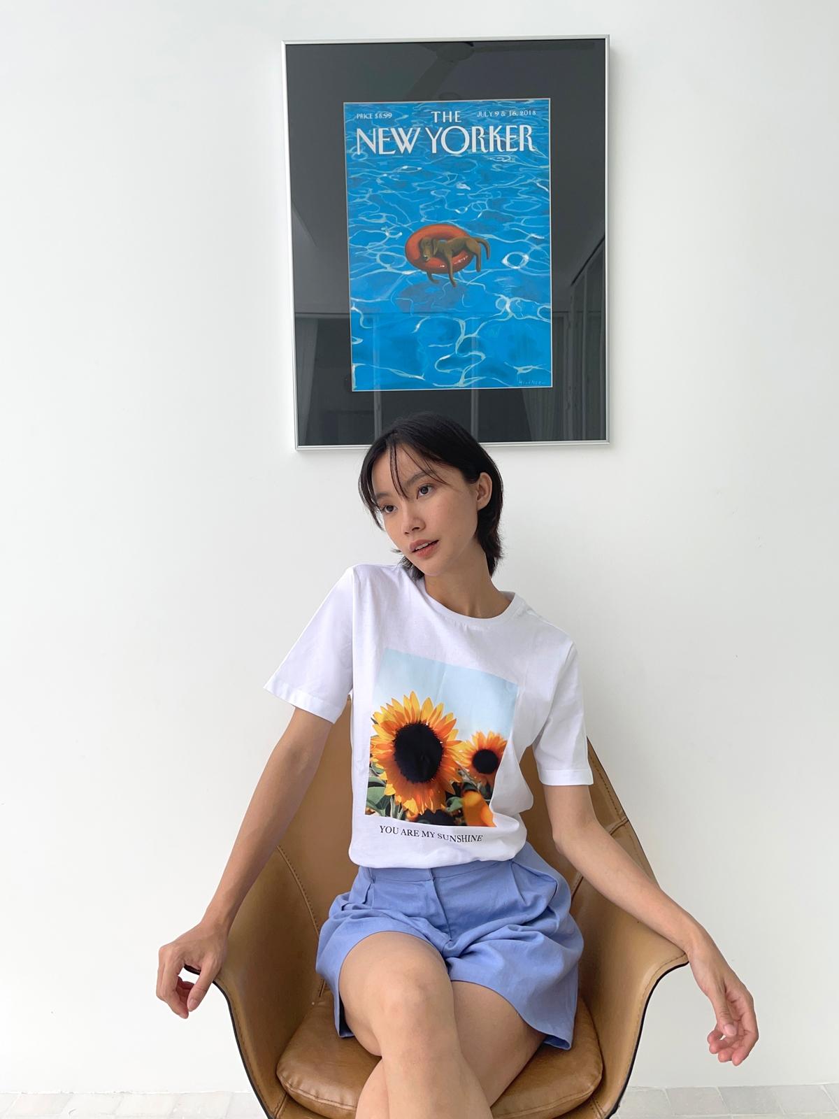 Sustainable You Are My Sunshine Graphic Tee - White Sustainable You Are My Sunshine Graphic Tee - White