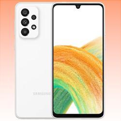 New Samsung Galaxy A33 Dual SIM 5G 8GB RAM 128GB Awesome White (FREE INSURANCE + 1 YEAR AUSTRALIAN WARRANTY)