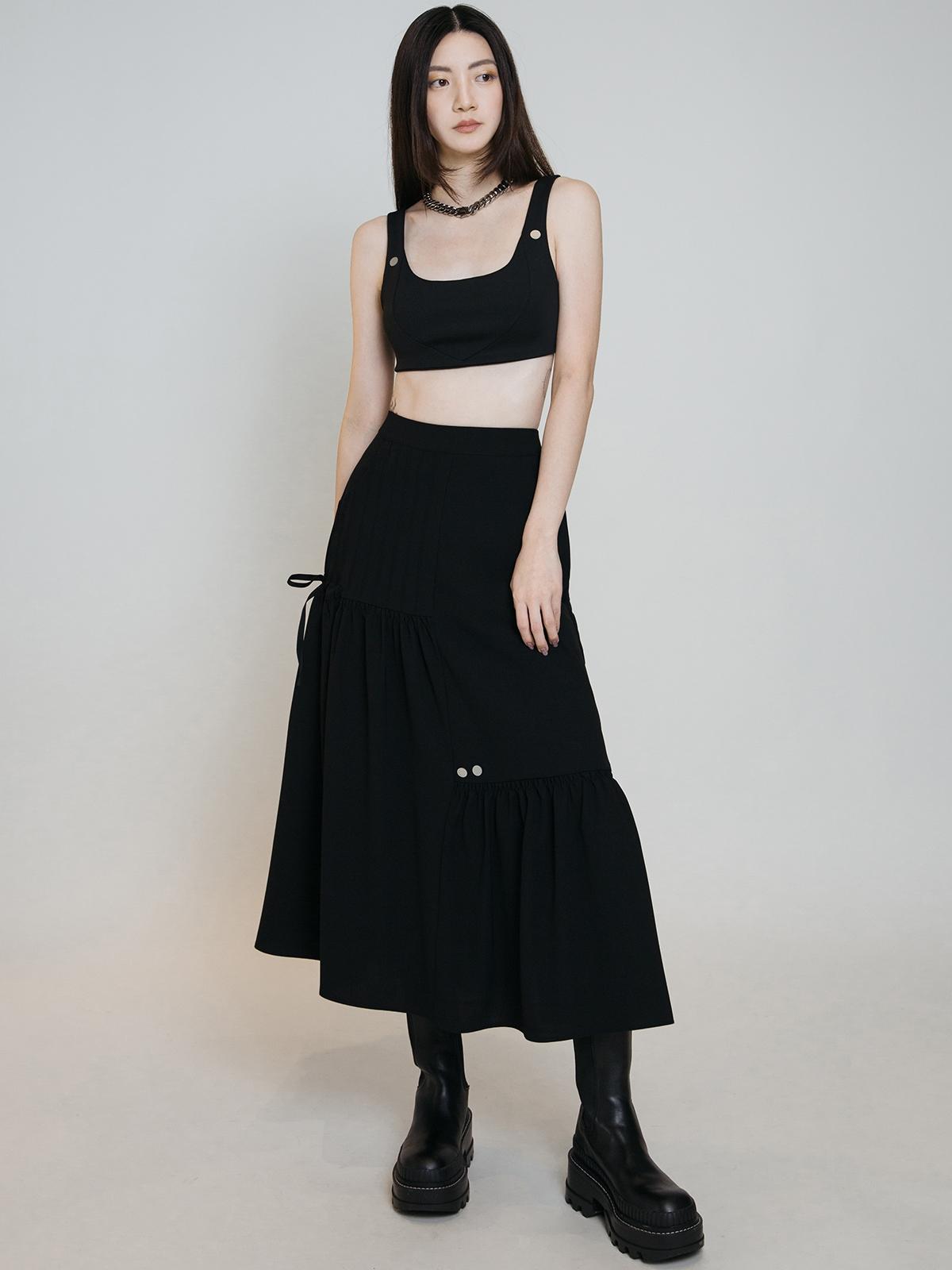 Maeve Midi Skirt - Black