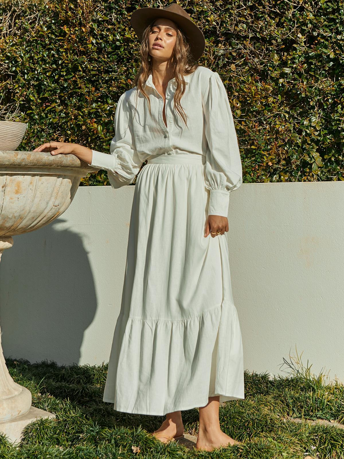 Mya Top - White