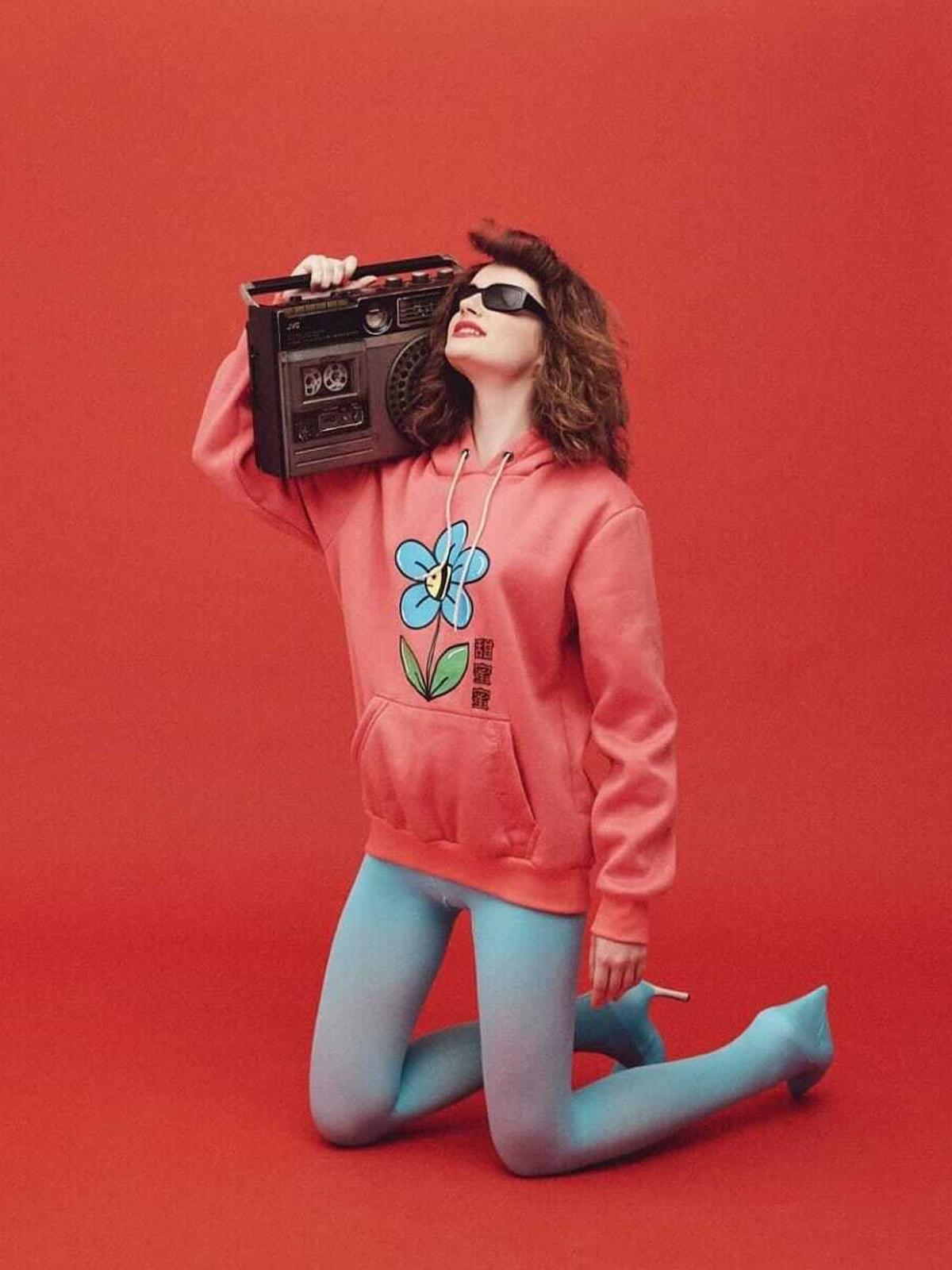 Tien Mi Mi Hoodie - Red