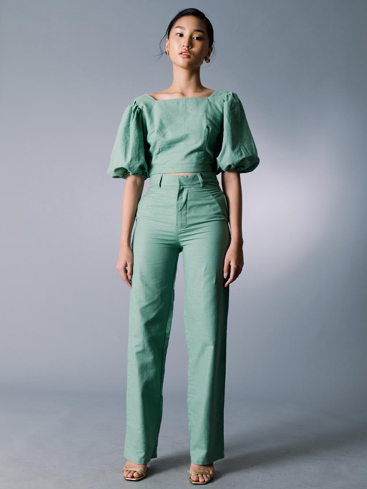 Lisbon Pants - Sage