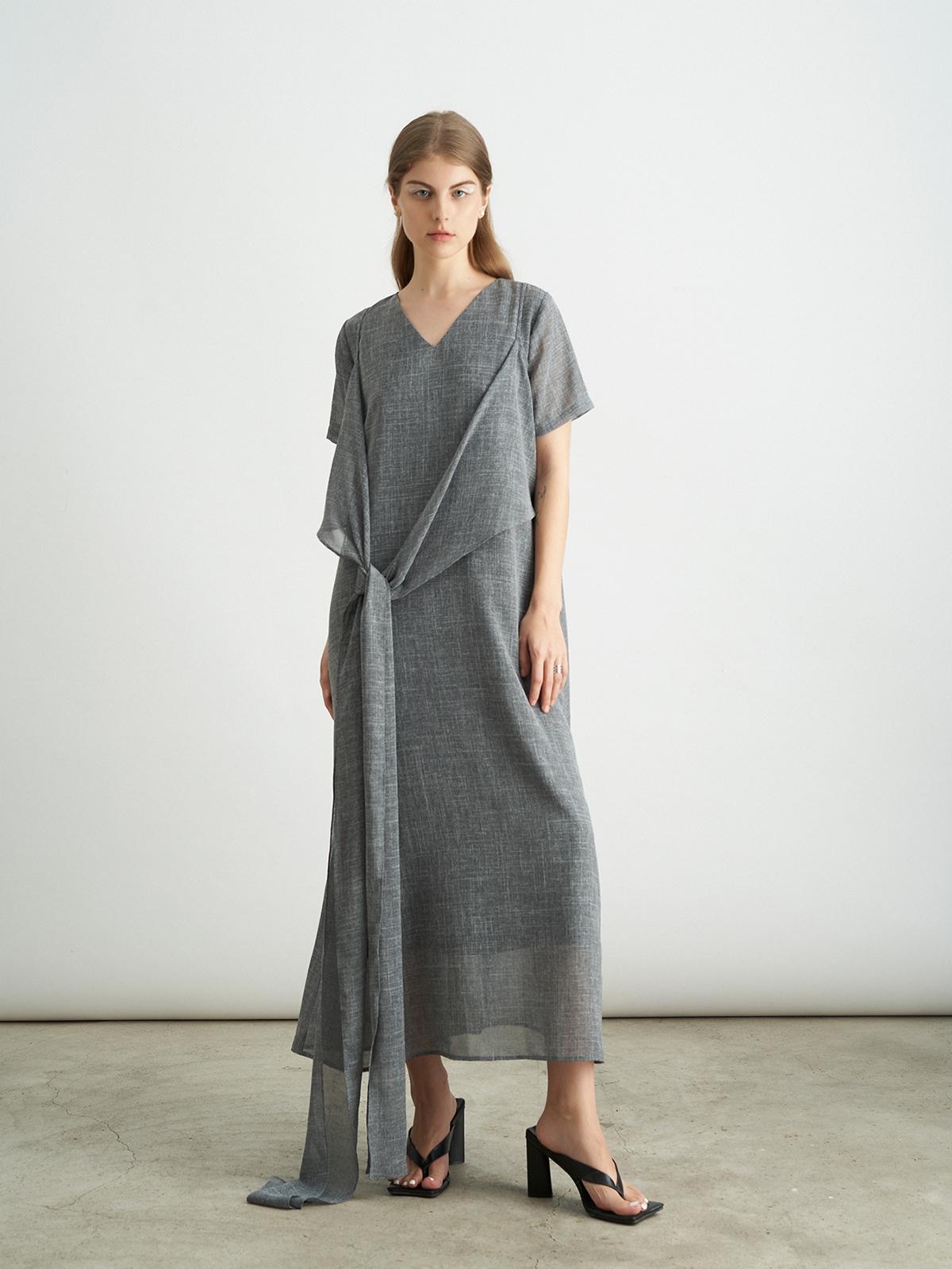 Michella Dress - Grey