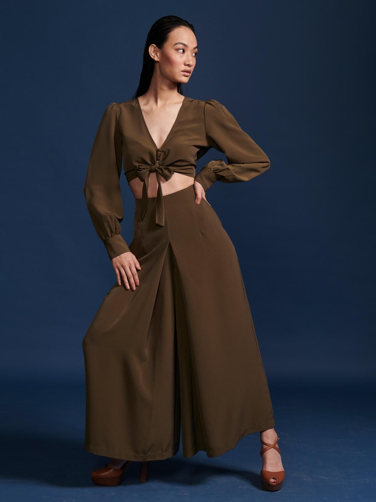 Military Culotte - Olive