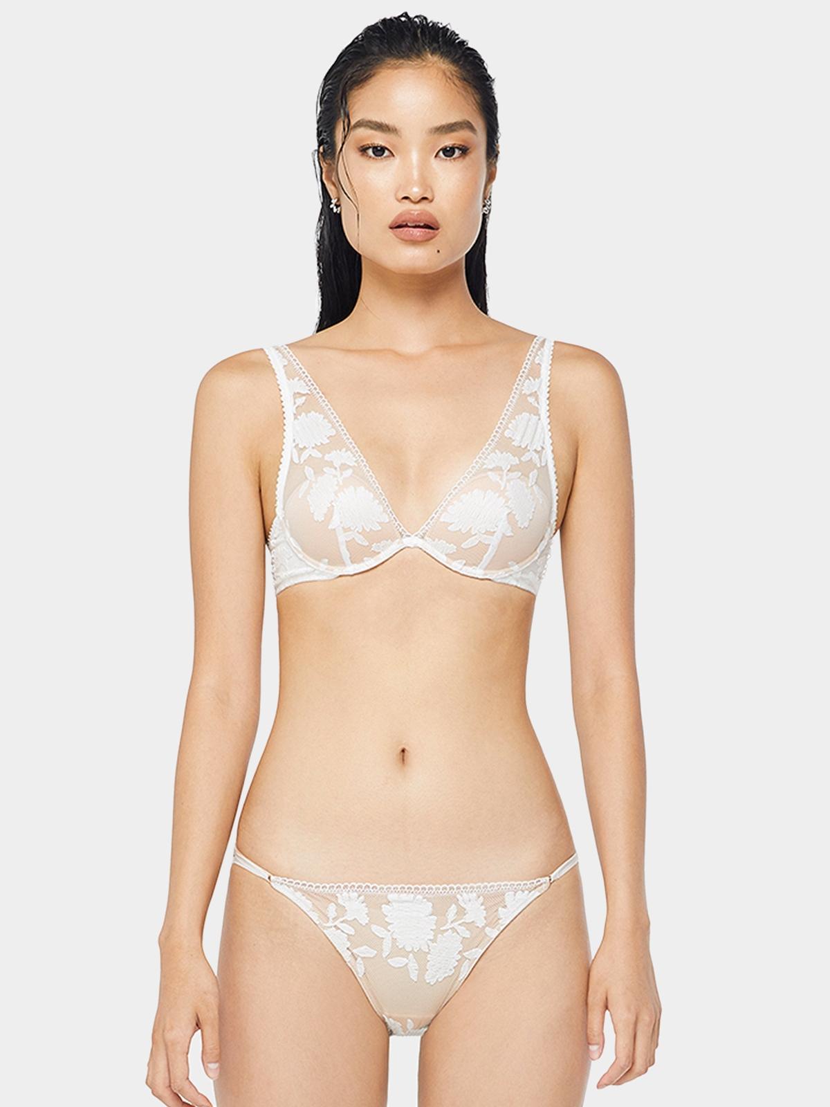 Ivy Lace Panty - White