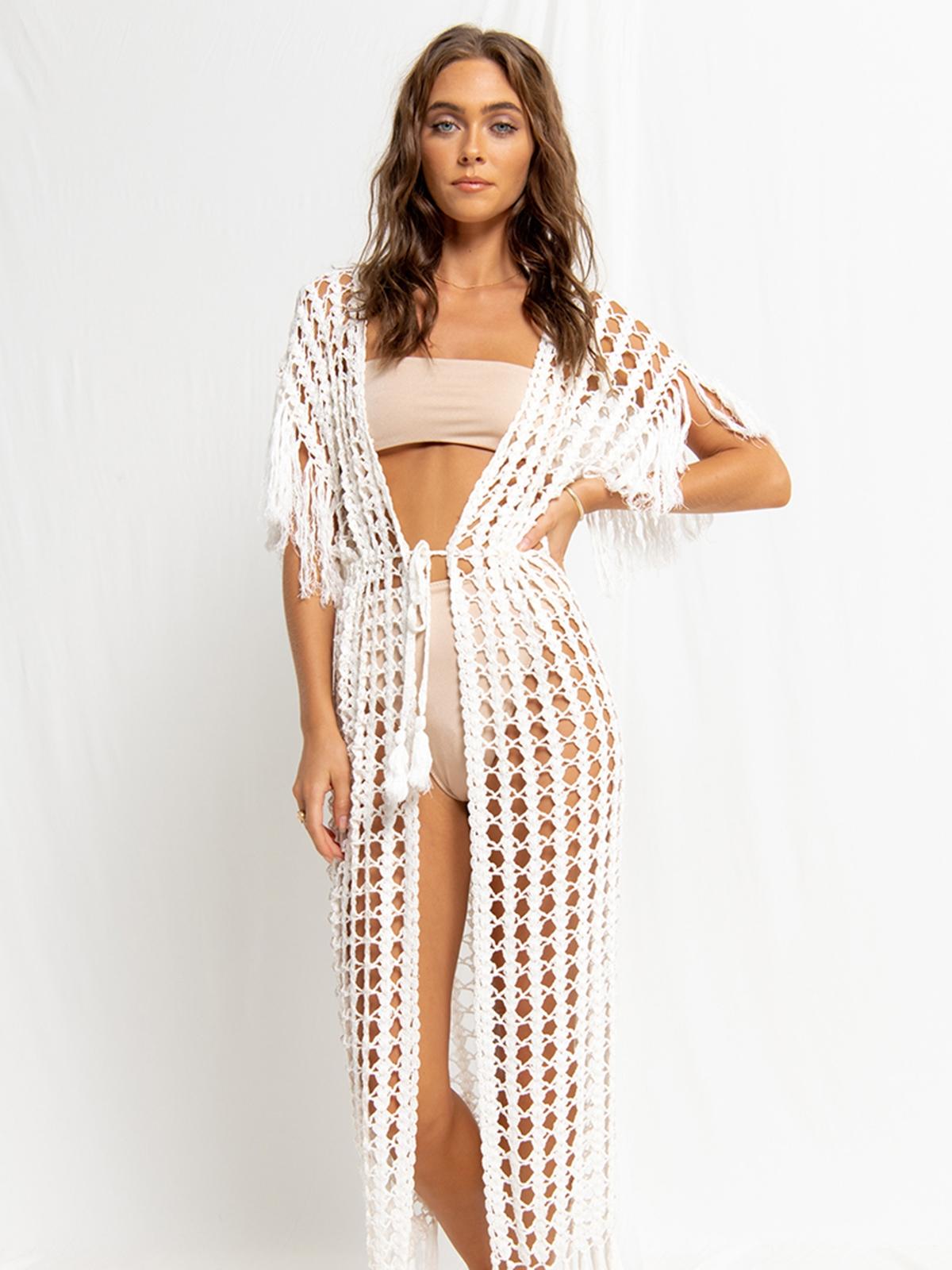 Neveah Cover Up - White