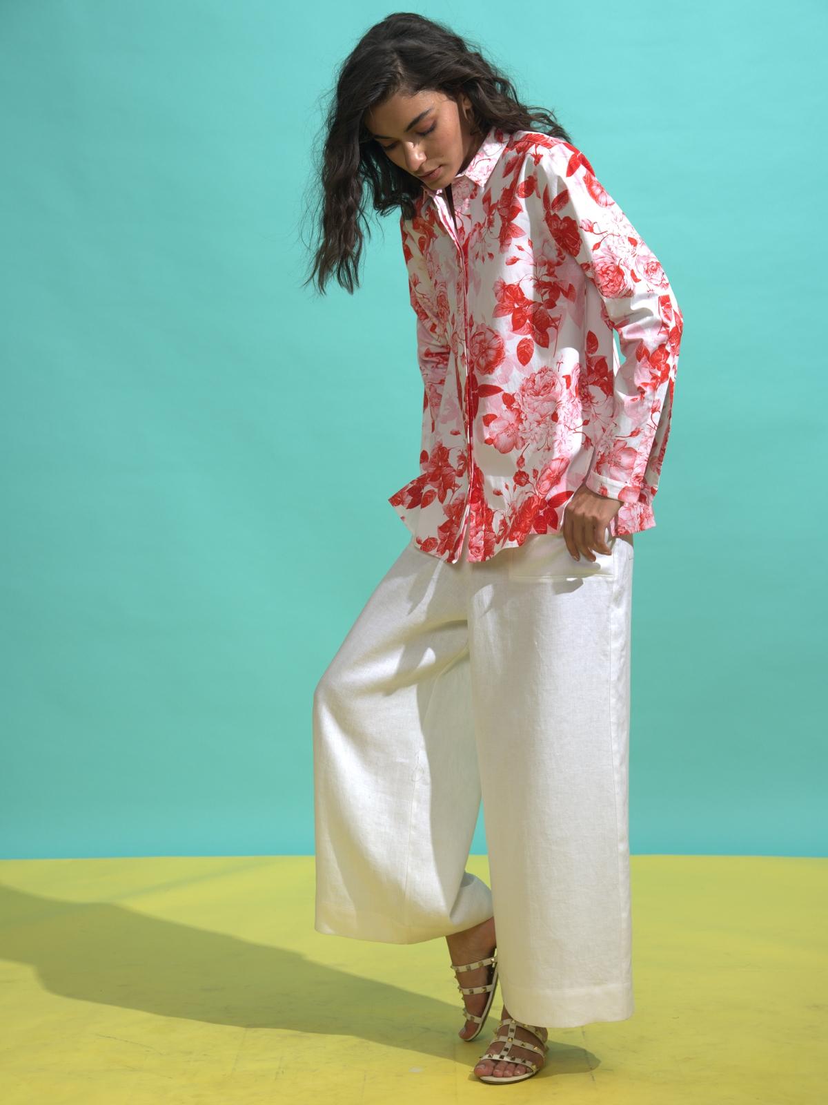 The Rose Shirt - Rose