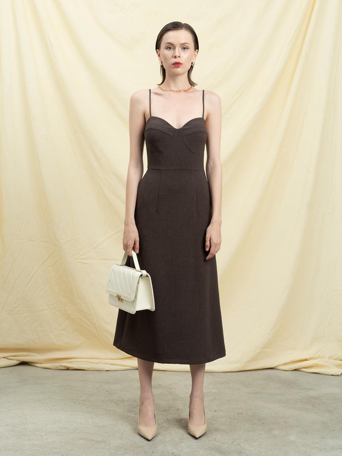 Gari Dress - Chocolate