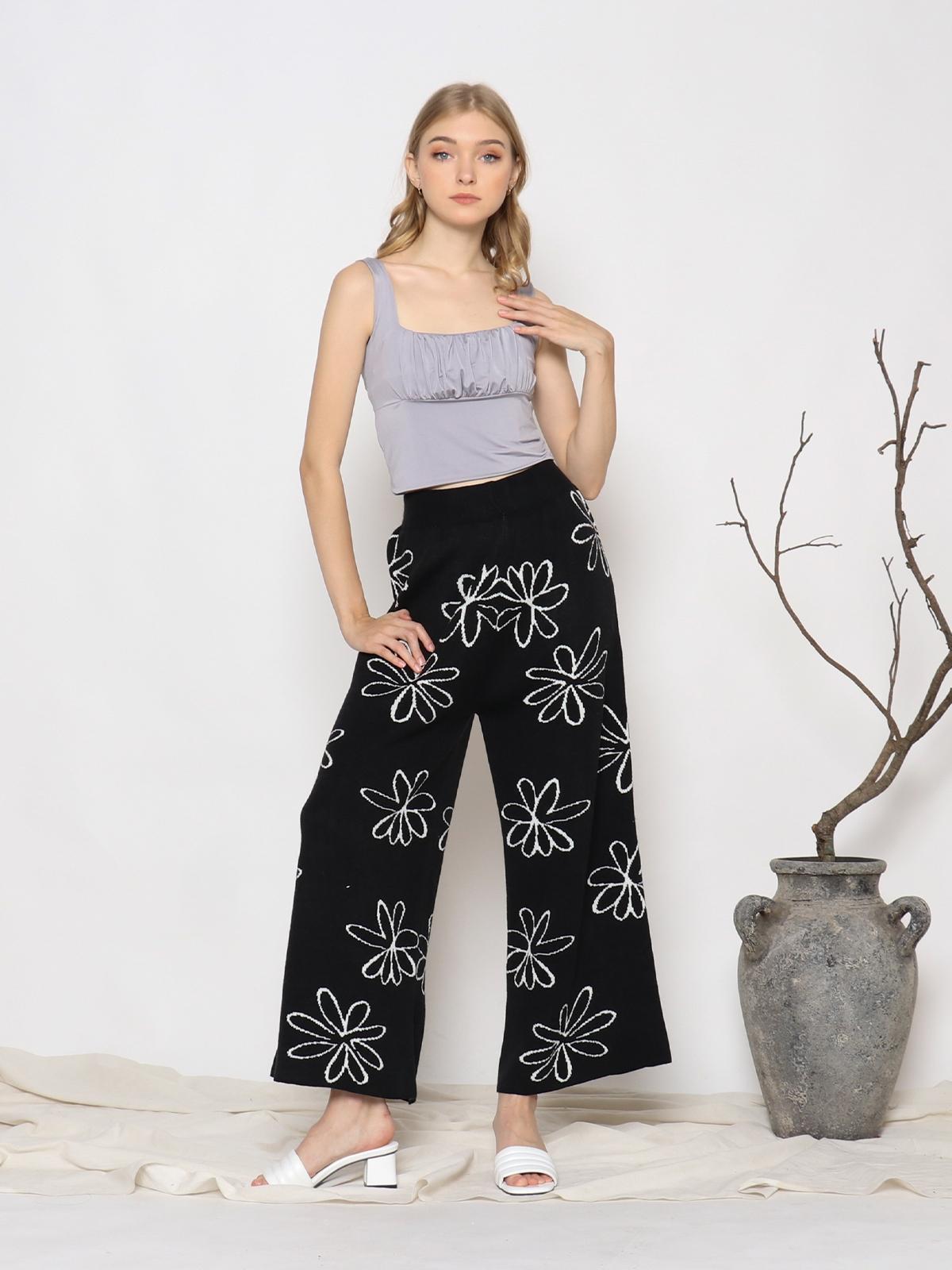 Pepito Sea Anemone Pants - Black