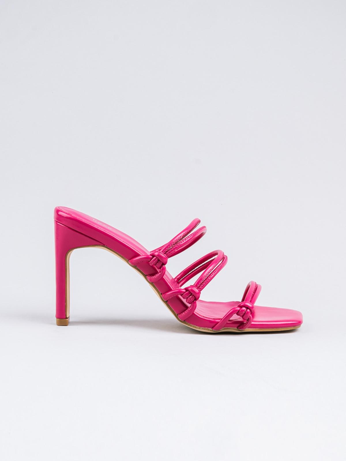 Strappy Heel Slide - Pink