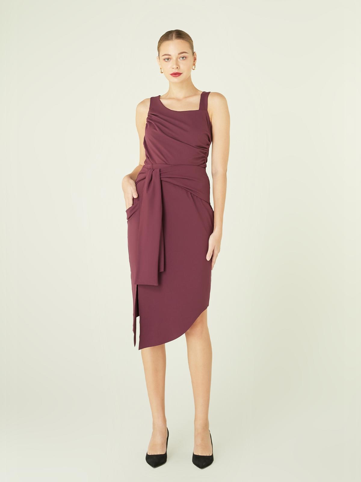 Embo Skirt - Oxblood Embo Skirt - Oxblood