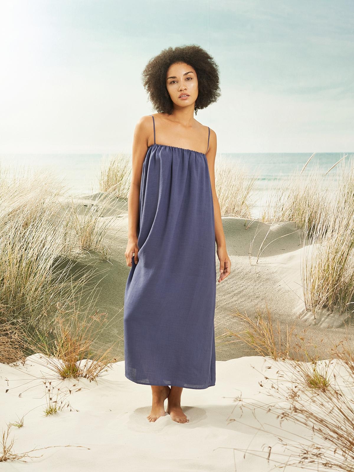 Deepblue Dress - Deep Black