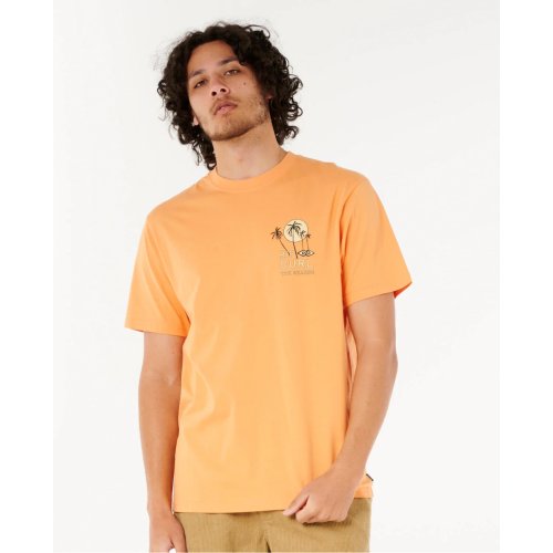 Rip Curl Men Aots - Cody Welsh Palms Tee 0PAMTE