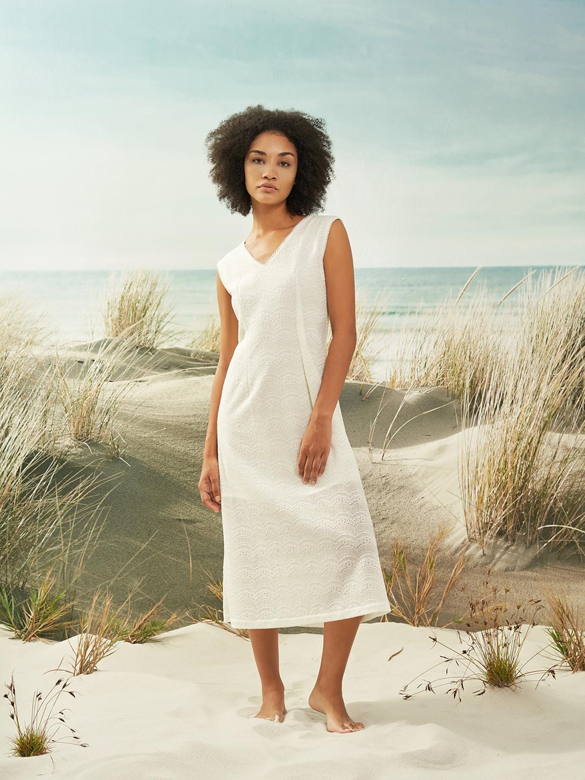 Blanc Dress - White