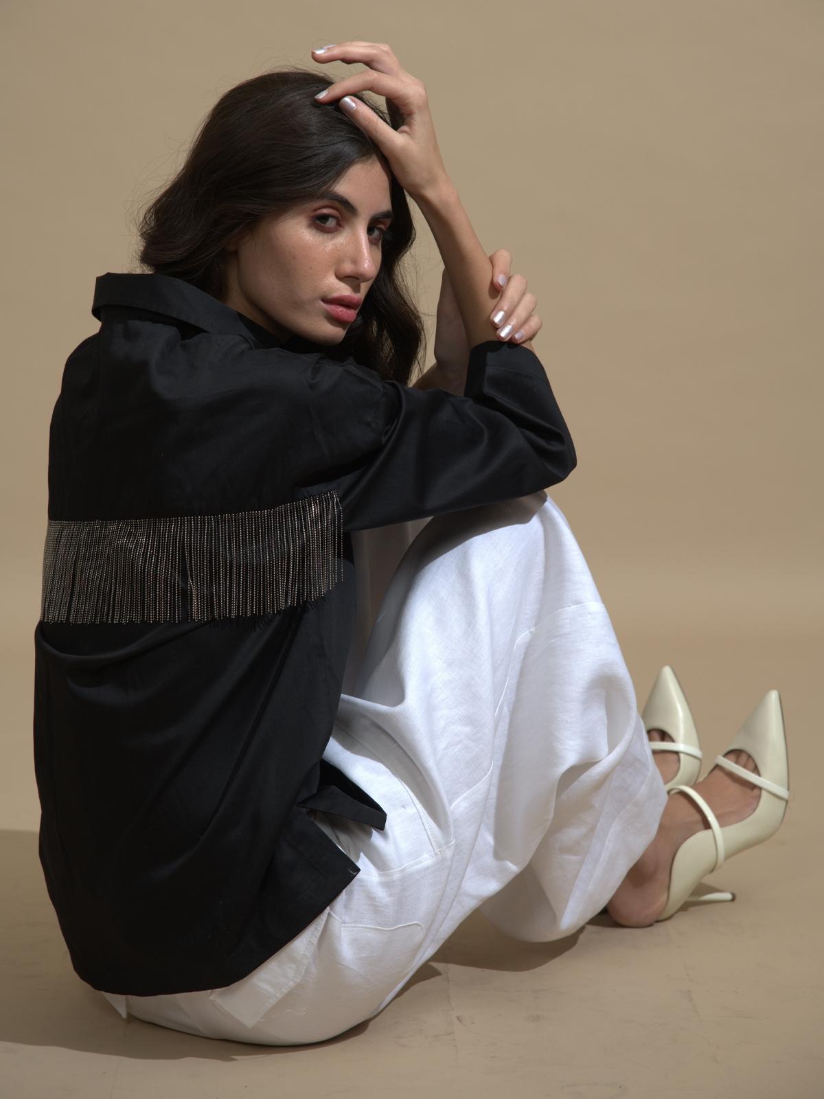 Fringe Shirt - Black