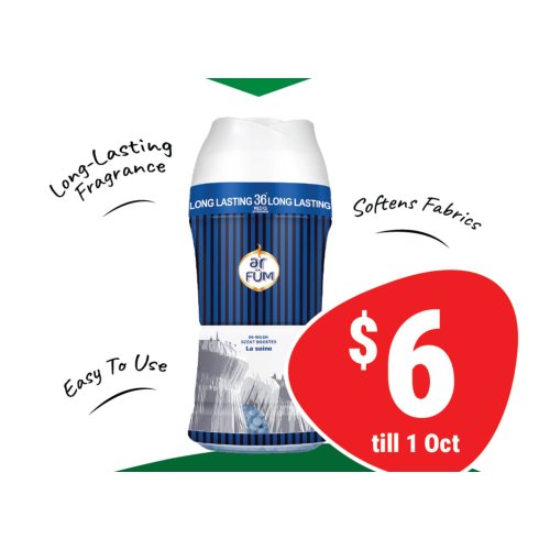 Air Fun In-Wash Scent Booster (250g Assorted)