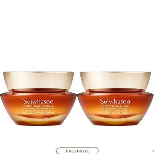SULWHASOO Concentrated Ginseng Rejuvenating Cream Rich Duo