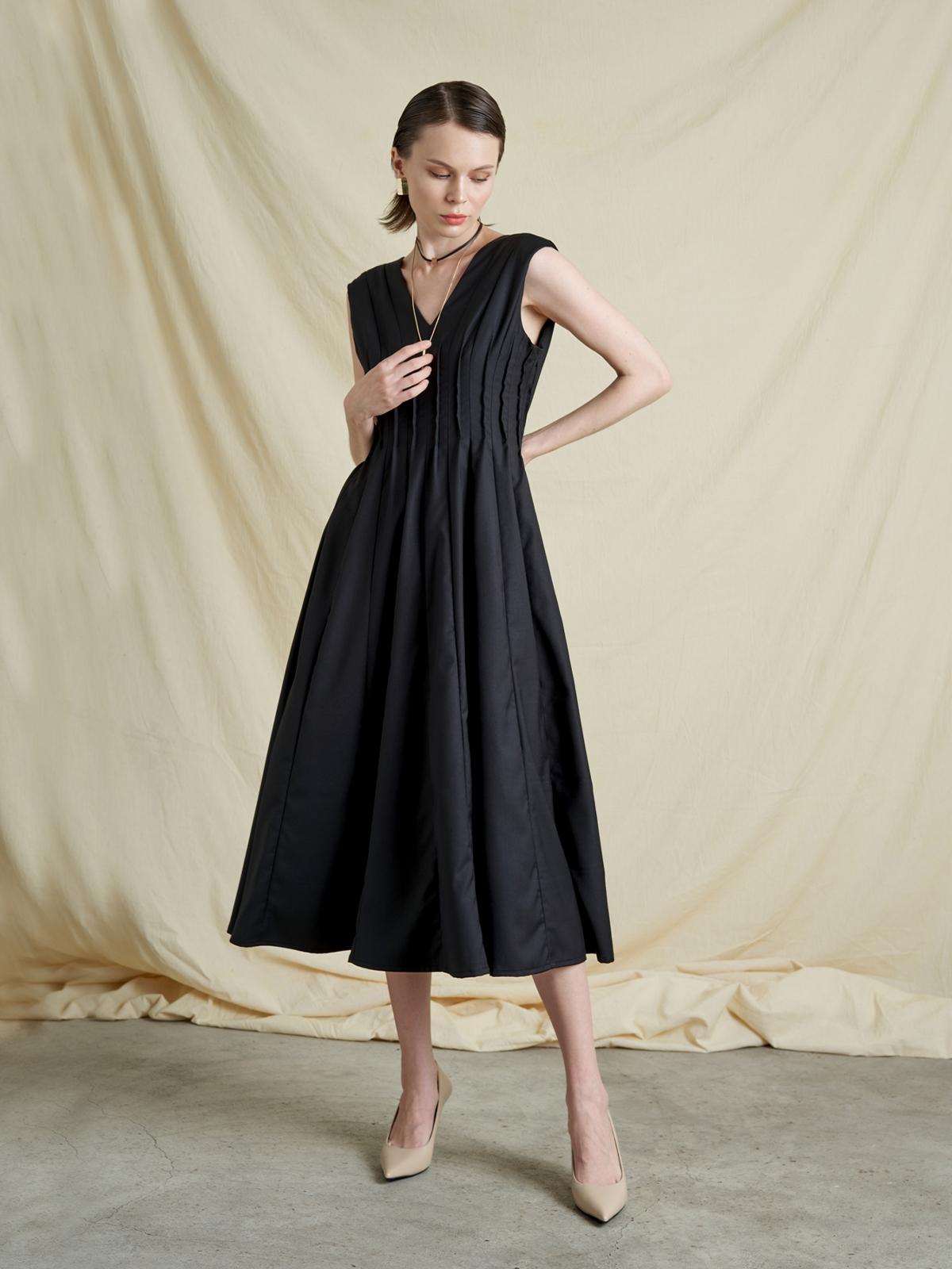 Leegoo Dress - Black