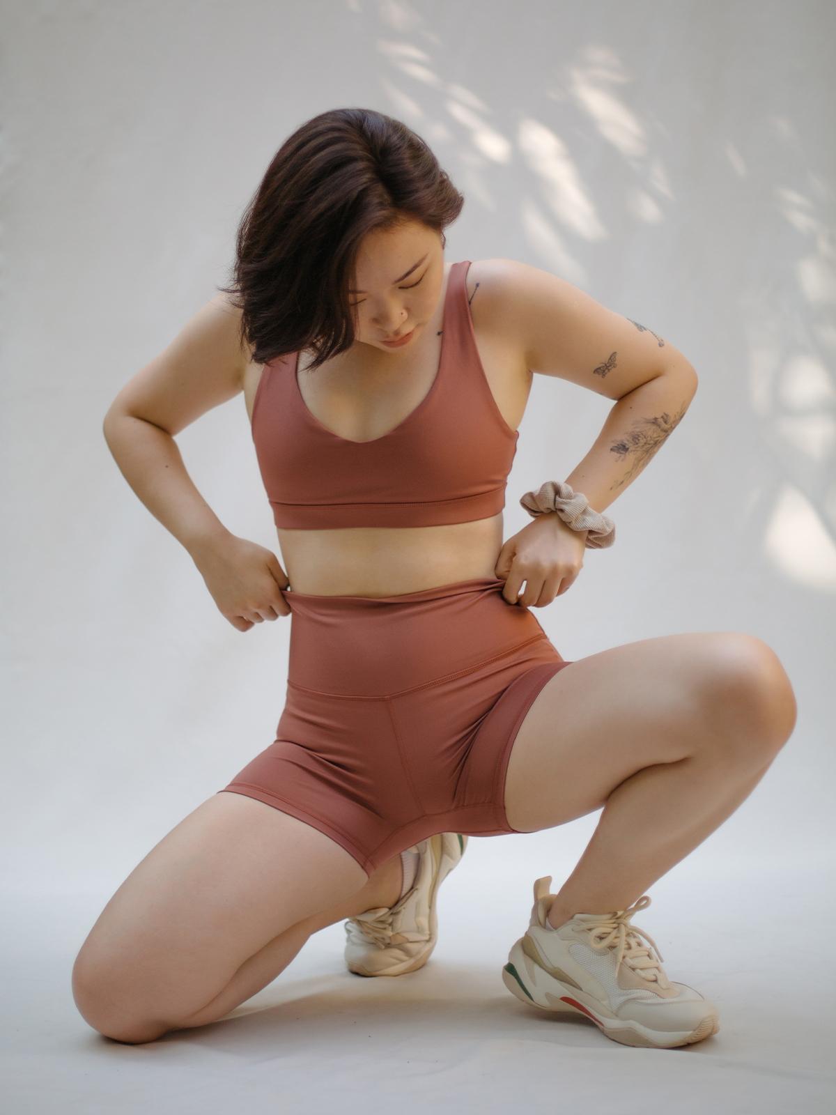 In My Element Shorts - Maroon